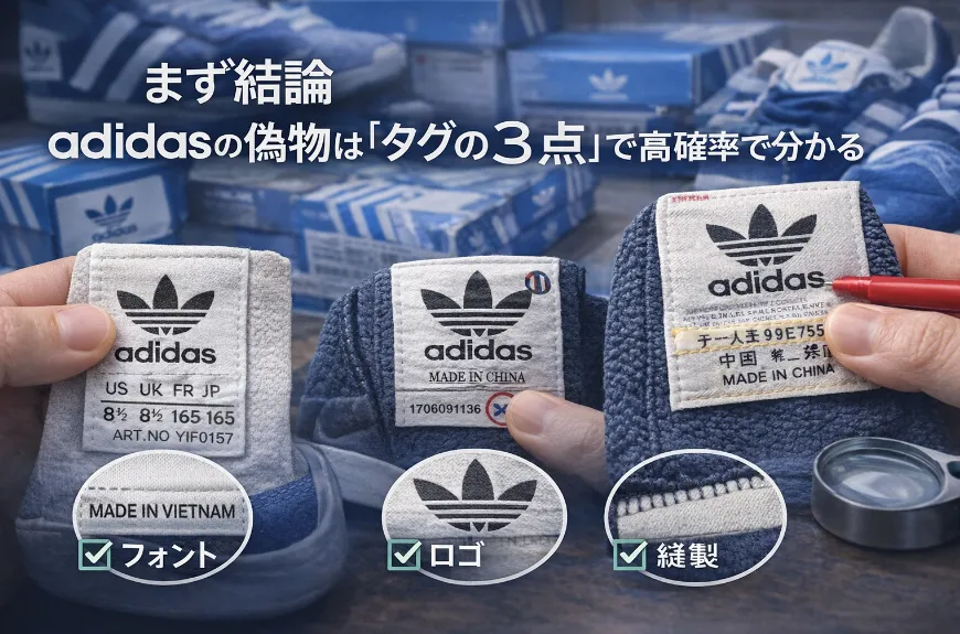 1. まず結論｜adidasの偽物は「タグの3点」で高確率で分かる.webp