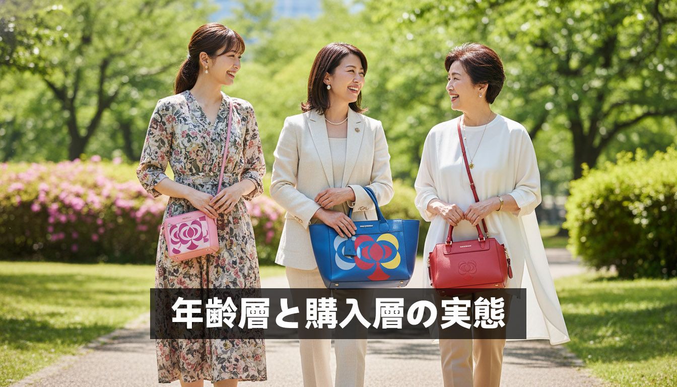 年齢層と購入層の実態