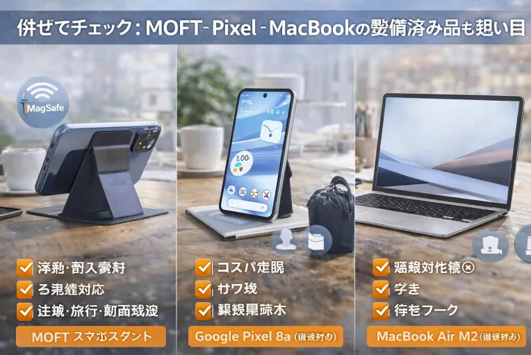 併せてチェック：MOFT・Pixel・MacBookの整備済み品も狙い目.webp