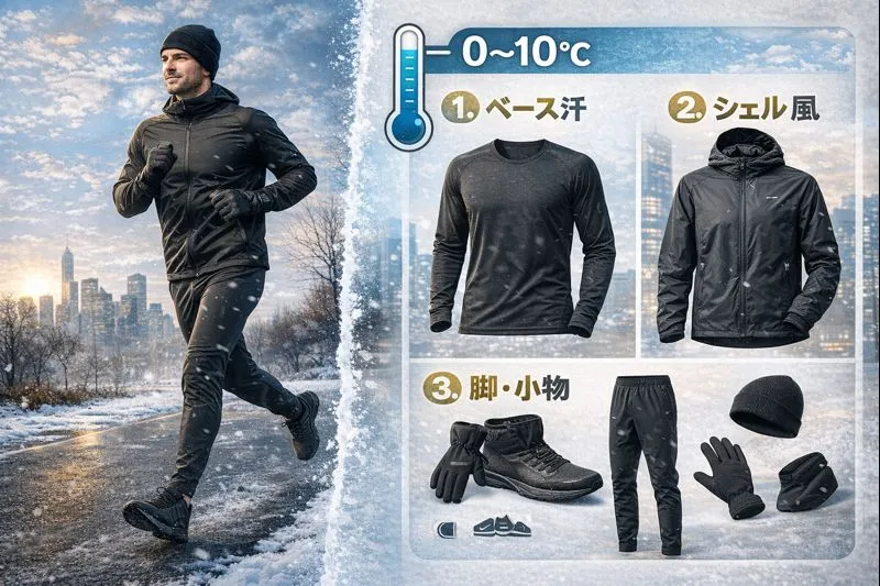 5. 気温で考えるのが正解｜0〜10℃の現実的ランニングコーデ.webp