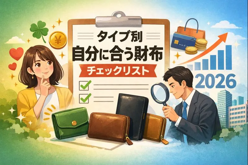 8. タイプ別｜自分に合う財布を見つけるチェックリスト.webp