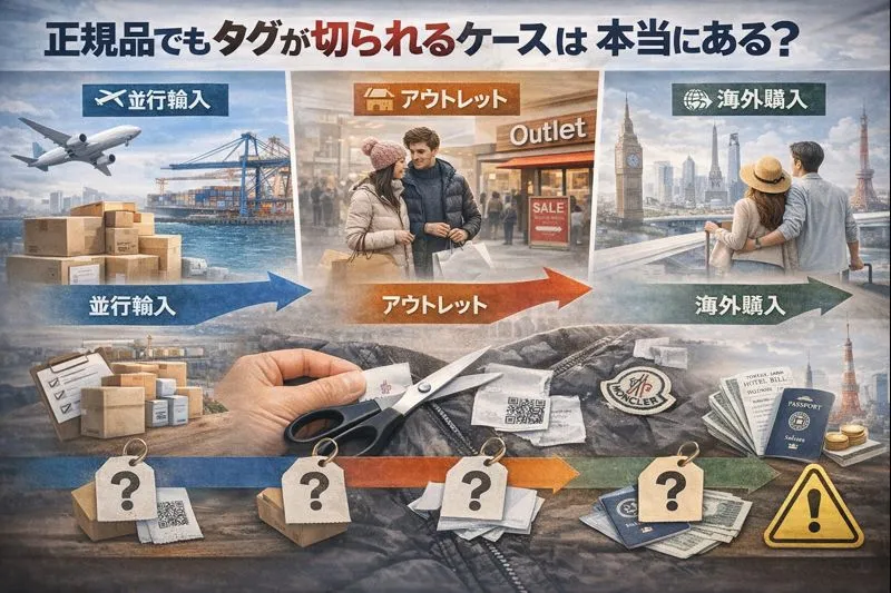 2. 正規品でもタグが切られるケースは本当にある？｜並行輸入・アウトレット・海外購入.webp