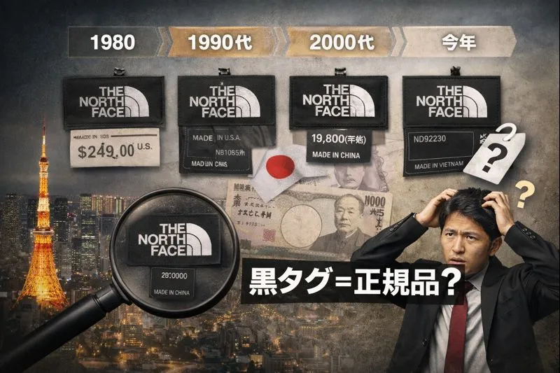 2. 黒タグはいつから？｜年代別の変化と日本市場の背景.webp