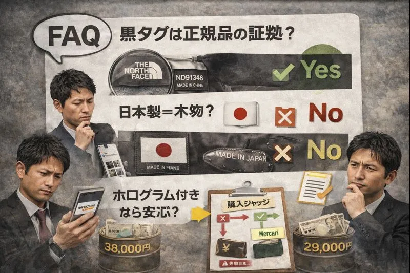 8. よくある質問（FAQ）｜黒タグ・日本製・ホログラムの真実.webp