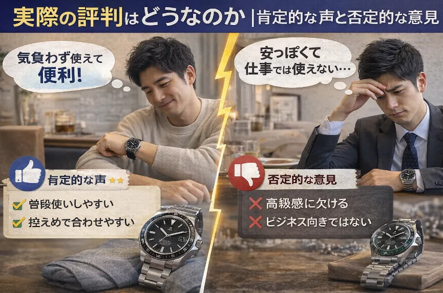 2. 実際の評判はどうなのか｜肯定的な声と否定的な意見.webp