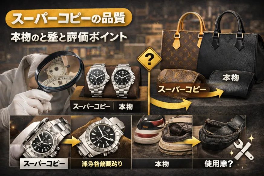 2. スーパーコピーの品質：本物との差と評価ポイント.webp