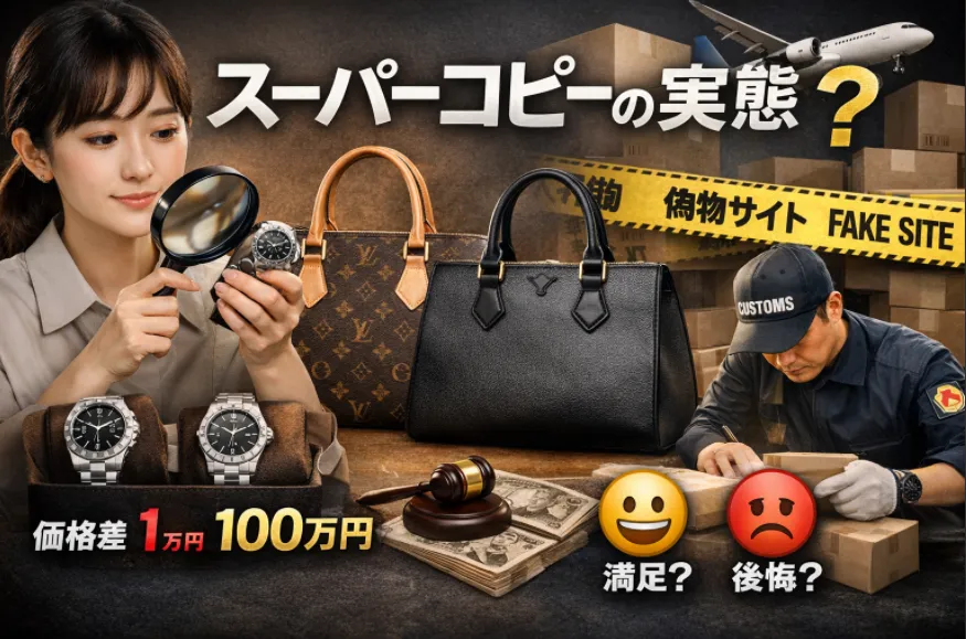 スーパーコピーは本当にすごいのか？品質・価格・リスクを徹底解説【2026年2月最新版】