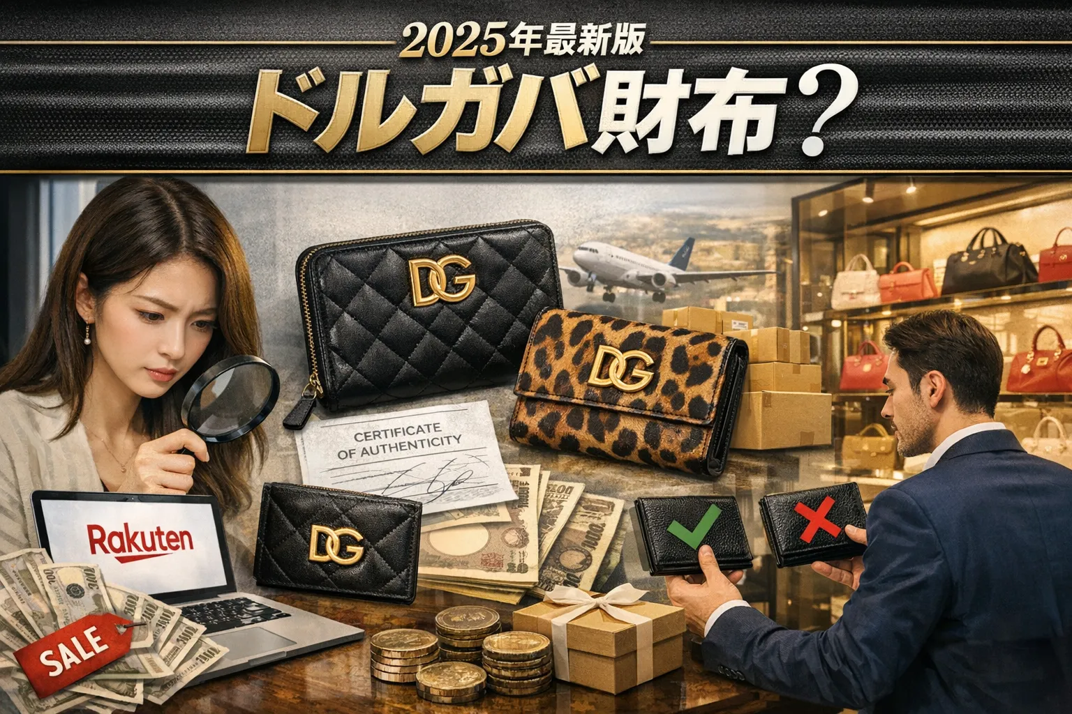 【2026年最新版】楽天で買えるドルガバ財布は本物？｜正規品の見分け方・価格相場・人気モデル・お得に買う方法・購入前の注意点を徹底解説！
