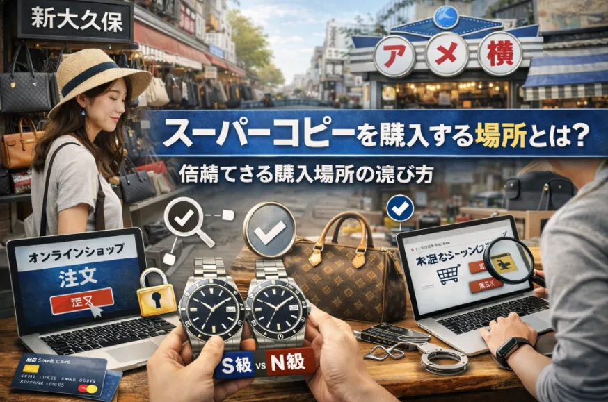 1. スーパーコピーを購入する場所とは？信頼できる購入場所の選び方.webp