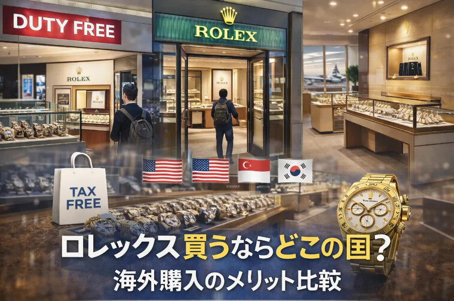 4. ロレックス 買うならどこの国？海外購入のメリット比較.webp
