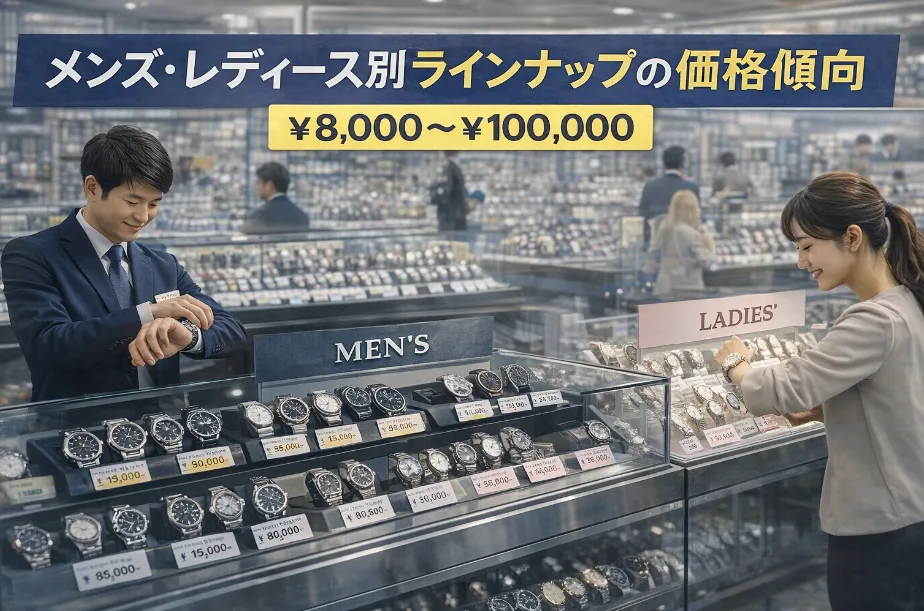 3 メンズ・レディース別ラインナップの価格傾向.webp