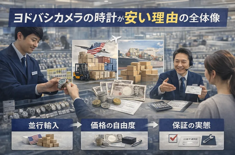 1 ヨドバシカメラの時計が安い理由の全体像.webp