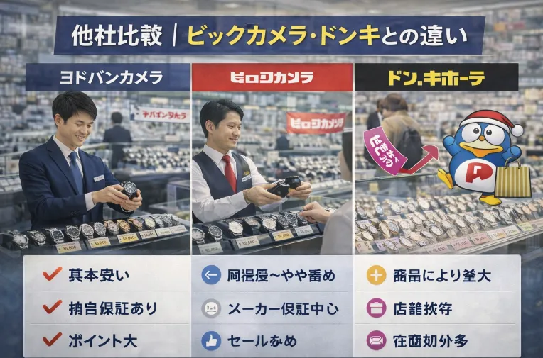 5 他社比較｜ビックカメラ・ドンキとの違い.webp