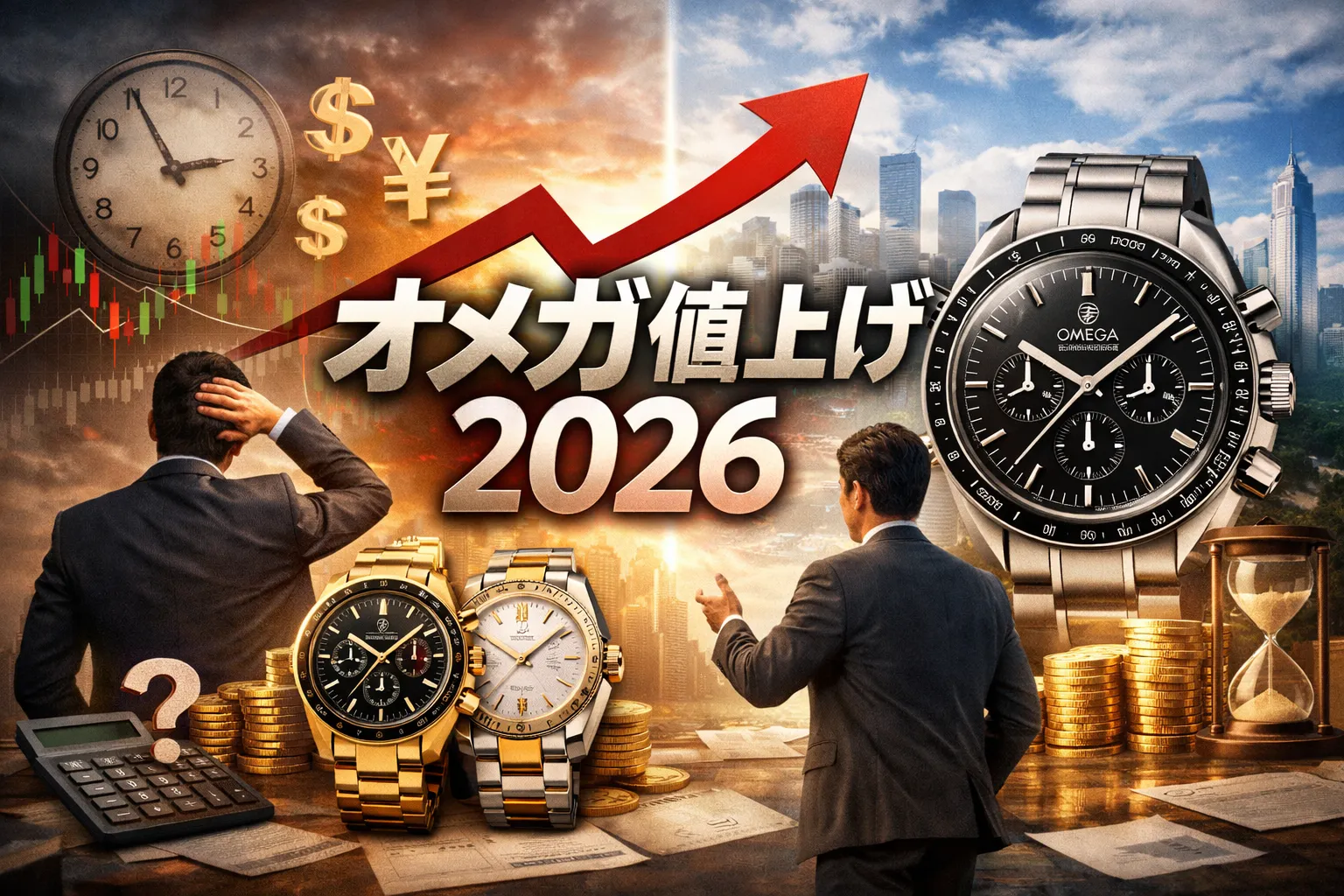 オメガ値上げ2026は確実？ 価格改定の時期・値上げ率・影響モデルを完全分析｜ スピードマスターは今買うべきか、資産価値の視点で解説
