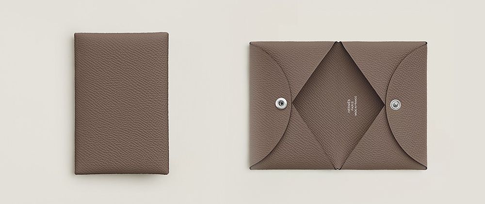 エルメス カルヴィ 名刺入れ