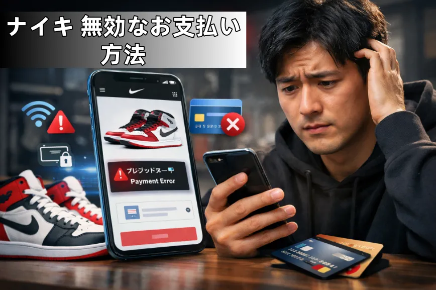 ナイキで「無効なお支払い方法（クレジットカード）」が出る原因と解決法｜Nike / SNKRS決済エラー完全ガイド