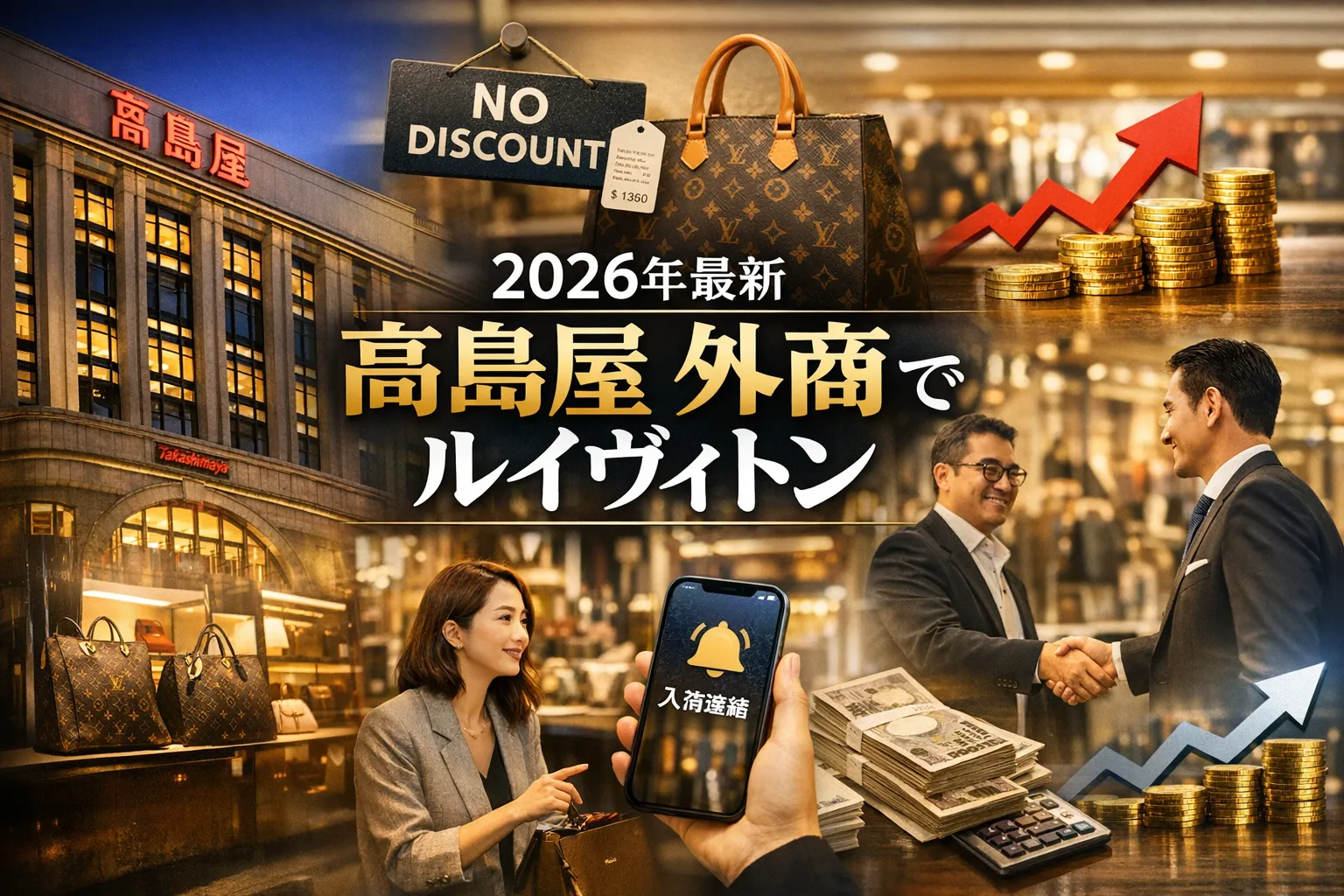 【2026年最新】高島屋 外商でルイヴィトンは本当に優遇される？割引の有無・優先案内の実態・年間利用額の目安まで完全解説