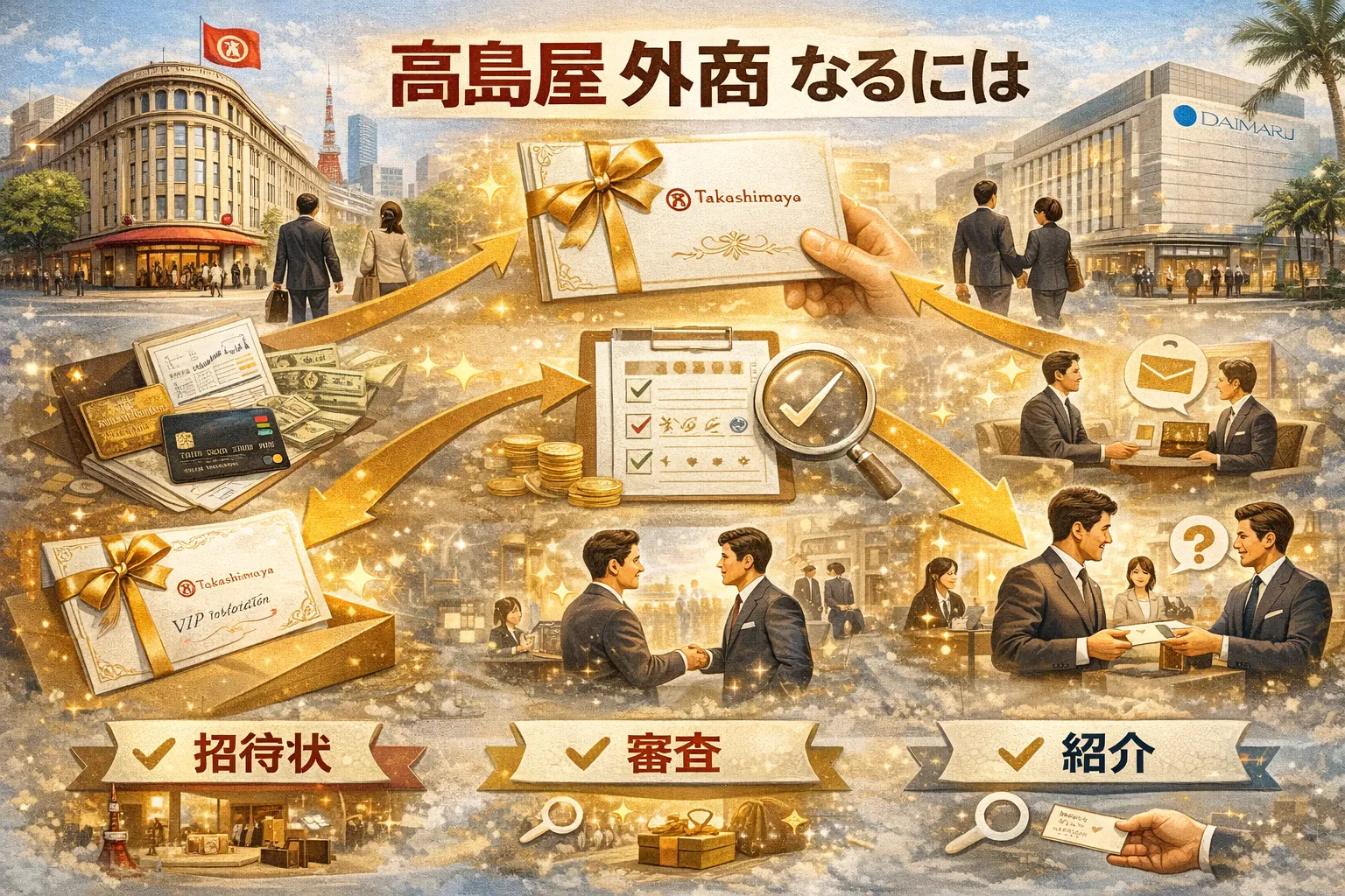 6. 高島屋 外商 なるには（招待状・審査・紹介の現実）.webp