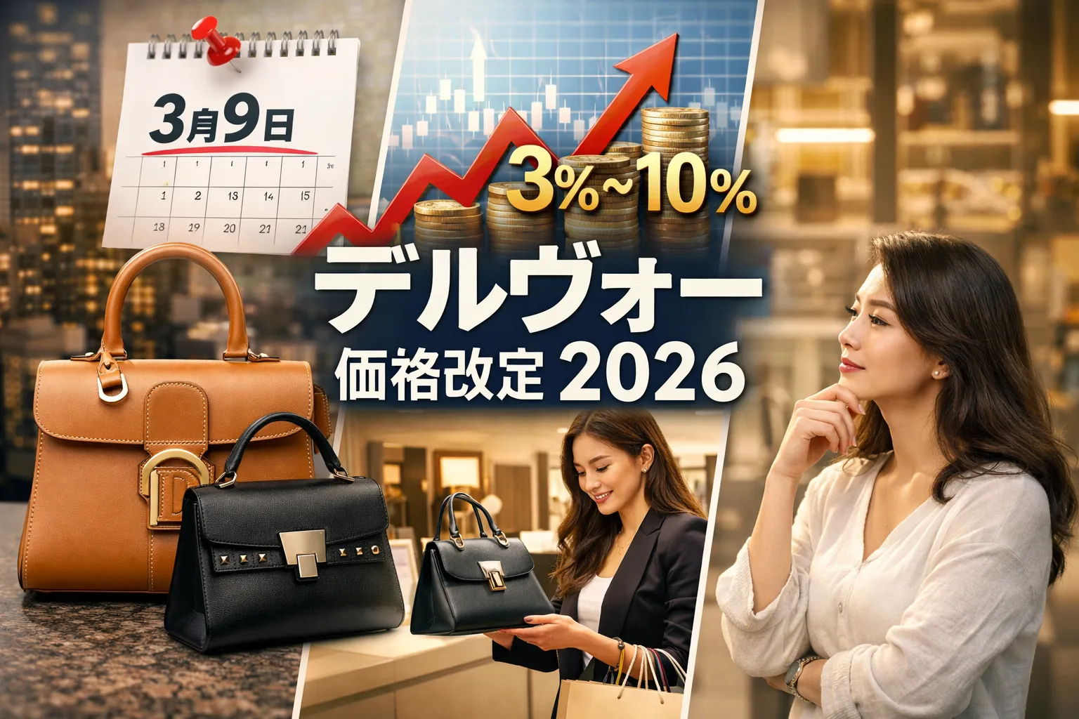 デルヴォー 価格改定 2026はいつ？値上げ時期・平均改定率・対象モデル予測・過去推移比較・今買うべき人と待つべき人の判断基準まで徹底解説