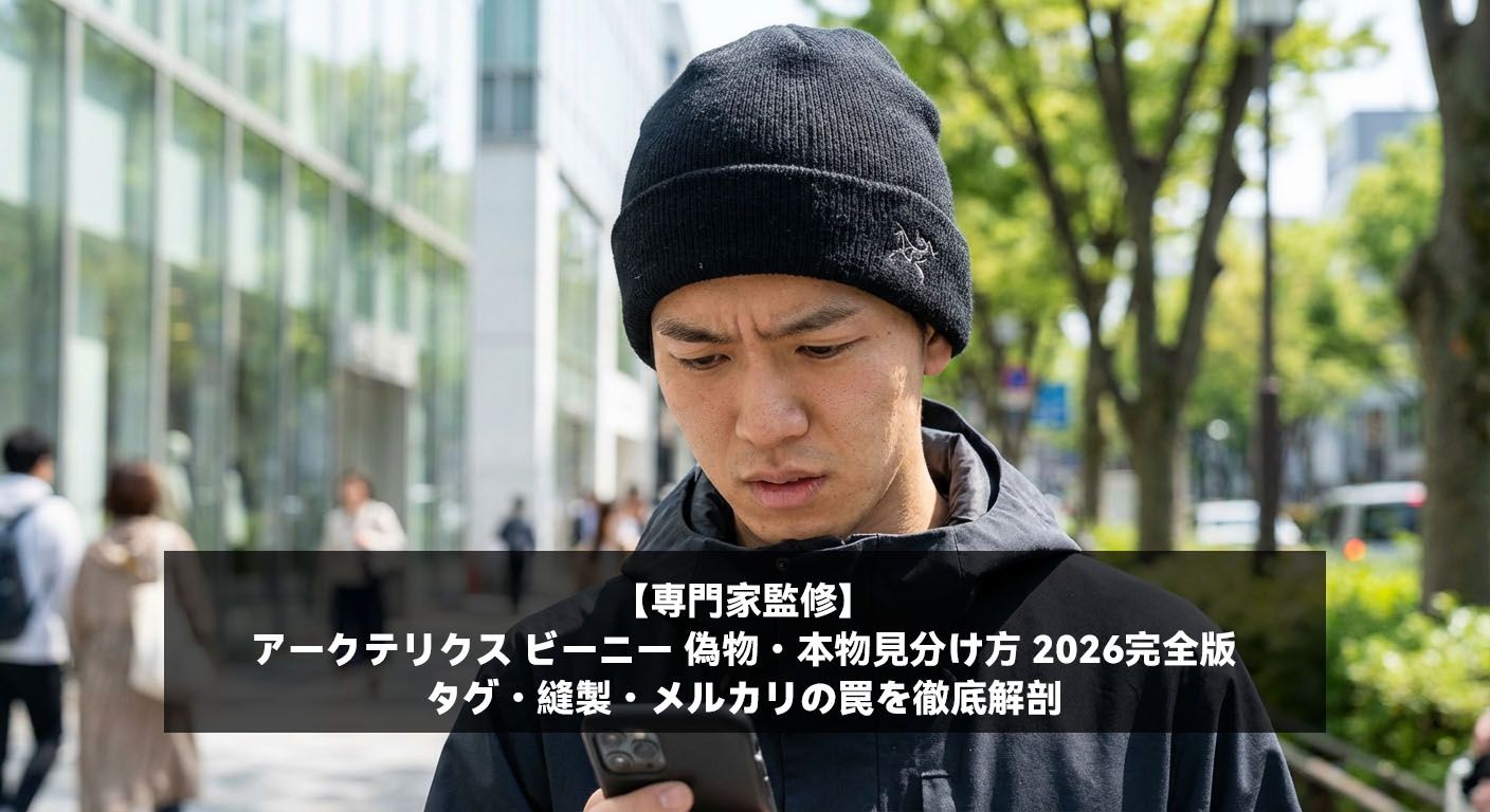 専門家監修】アークテリクス ビーニー 偽物・本物見分け方 2026完全版