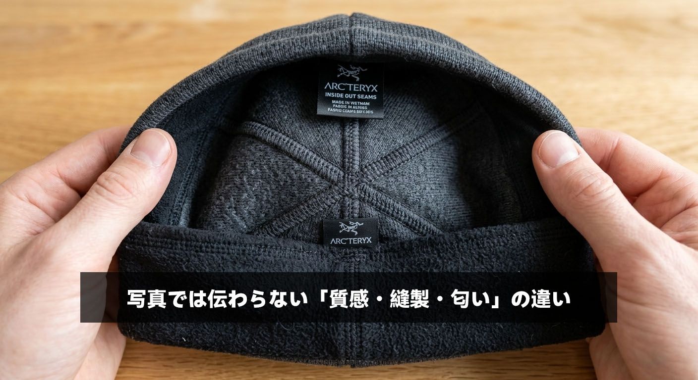専門家監修】アークテリクス ビーニー 偽物・本物見分け方 2026完全版