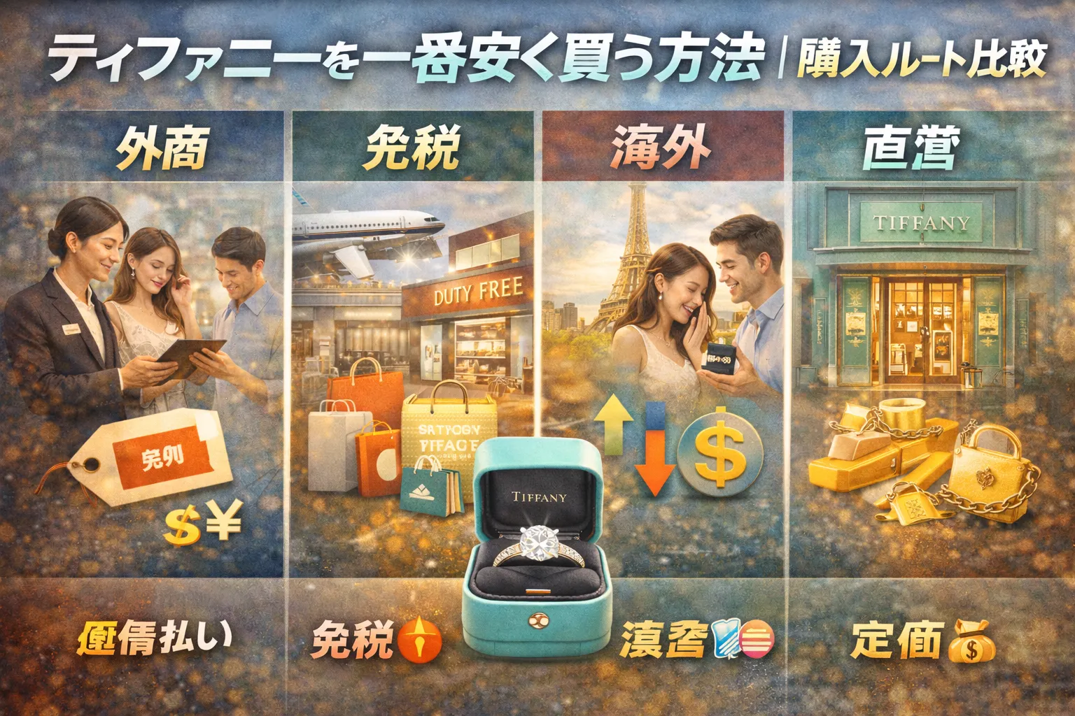 ティファニーを一番安く買う方法｜購入ルート比較（外商免税海外直営）.webp