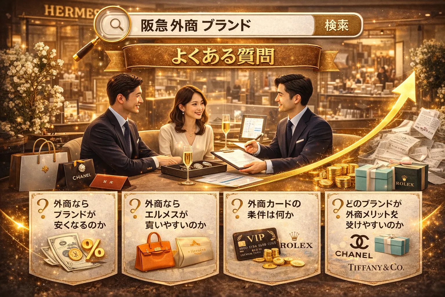 よくある質問｜阪急 外商 ブランド検索で多い疑問に回答.webp