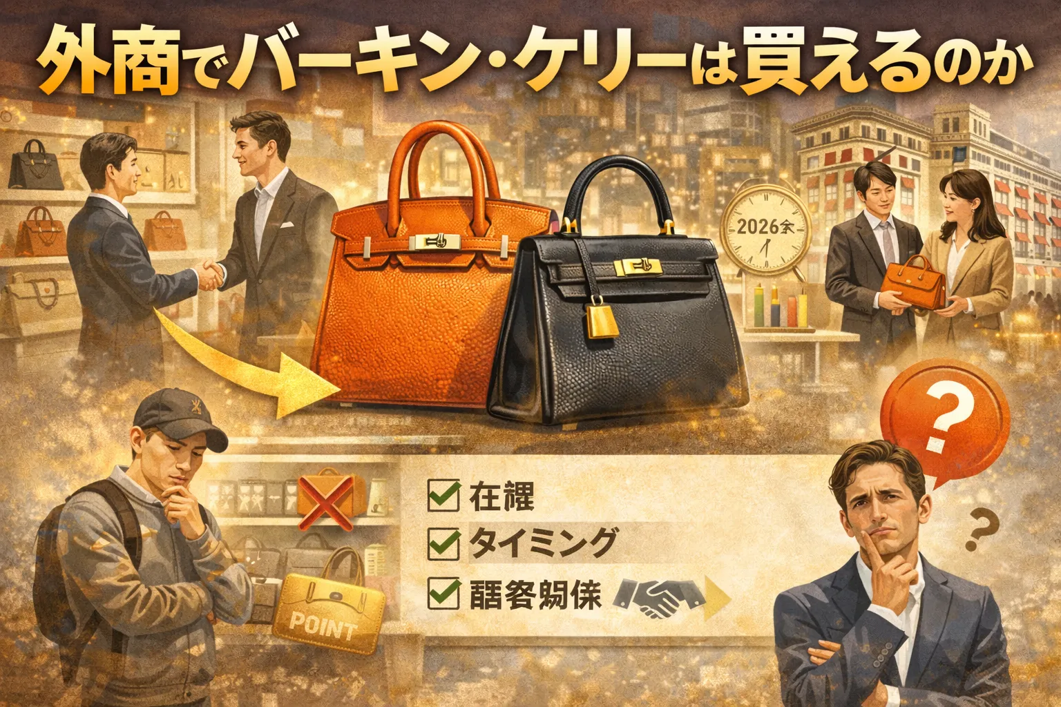 外商でバーキン・ケリーは買えるのか.webp