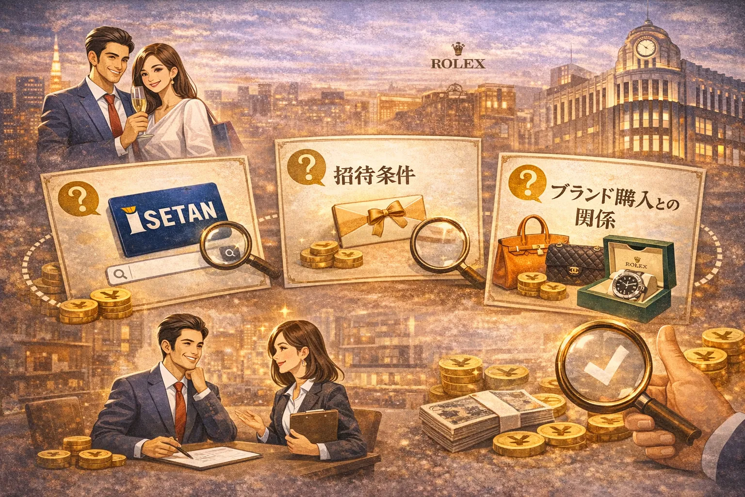 よくある質問｜外商カード・招待条件・ブランド購入との関係.webp