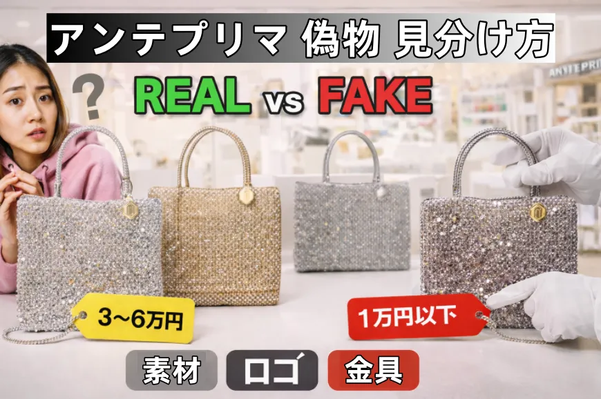 アンテプリマ 偽物 見分け方｜ワイヤーバッグ本物との違いを12のポイントで徹底解説