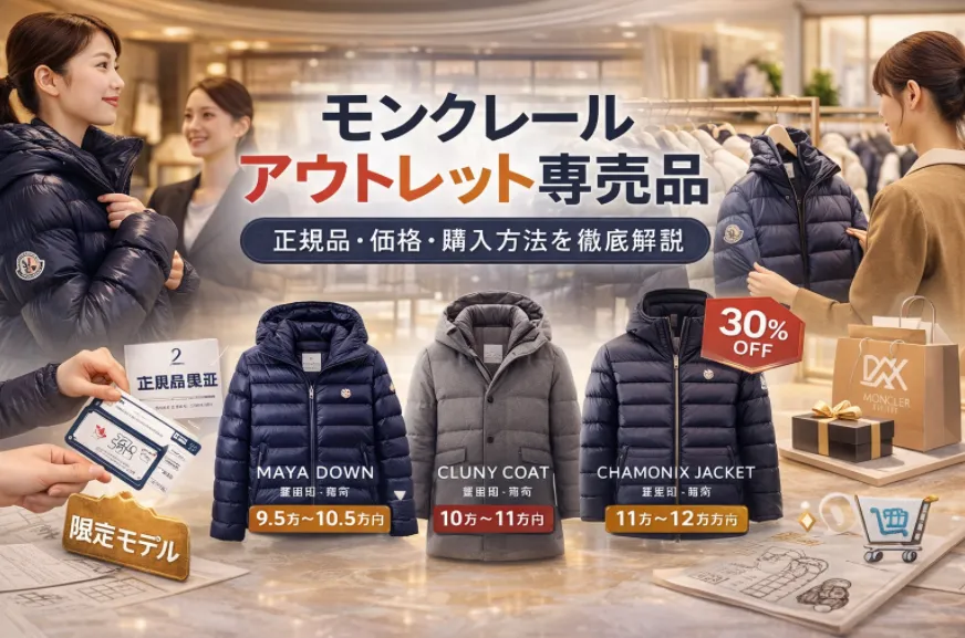 モンクレール アウトレット専売品の実態｜正規品・価格・購入方法を徹底解説