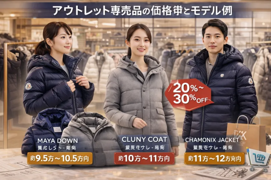2. アウトレット専売品の価格帯とモデル例.webp