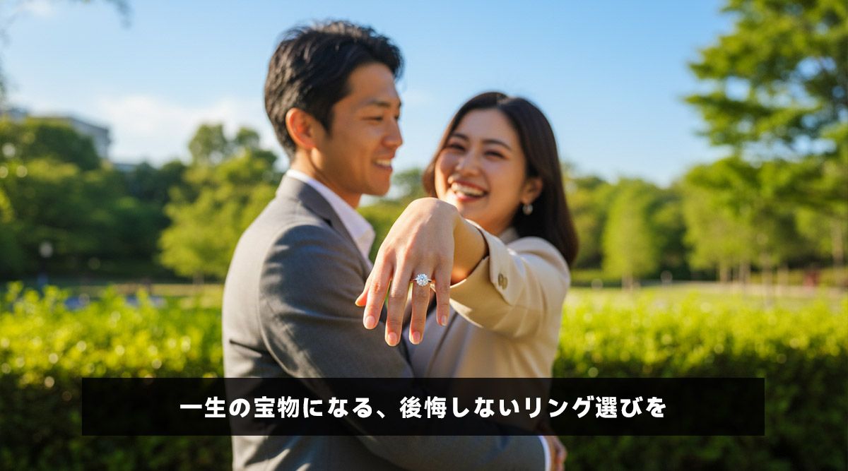 一生の宝物になる、後悔しないリング選びを