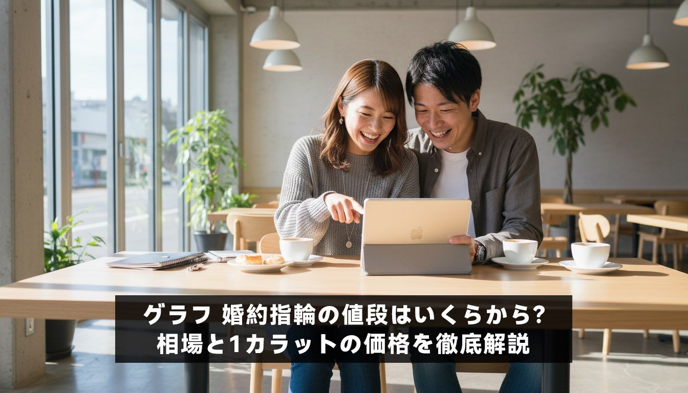 グラフ 婚約指輪の値段はいくらから？相場と1カラットの価格を徹底解説