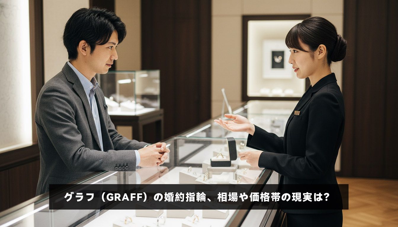 グラフ（GRAFF）の婚約指輪、相場や価格帯の現実は？