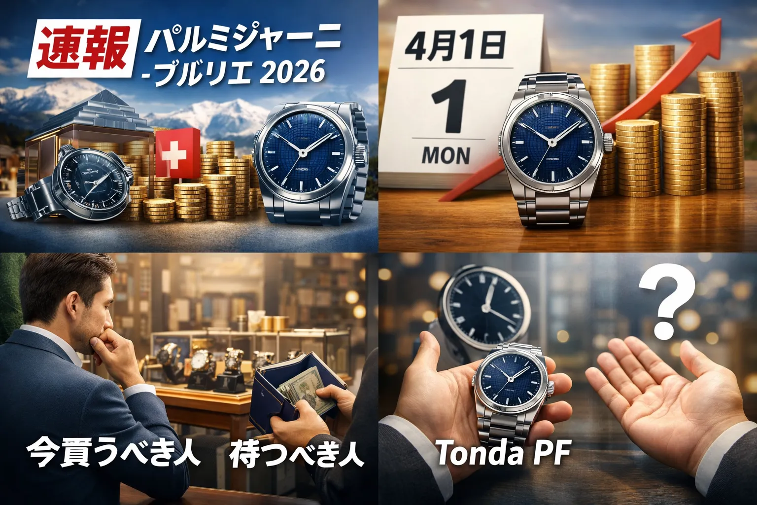 パルミジャーニ・フルリエ値上げ2026はいつ？4月1日価格改定｜値上げ率3〜8％と今買うべき人の判断基準