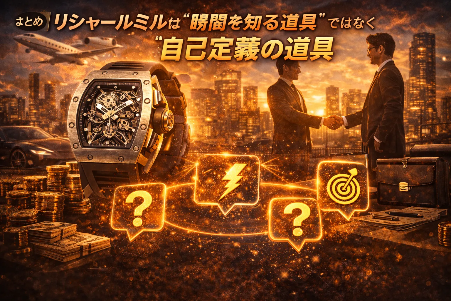 まとめ｜リシャールミルは“時間を知る道具”ではなく“自己定義の道具”.webp