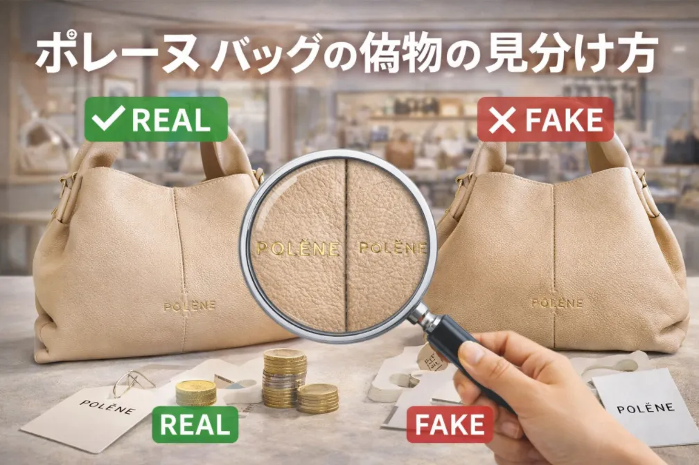 8. ポレーヌ バッグの偽物の見分け方.webp