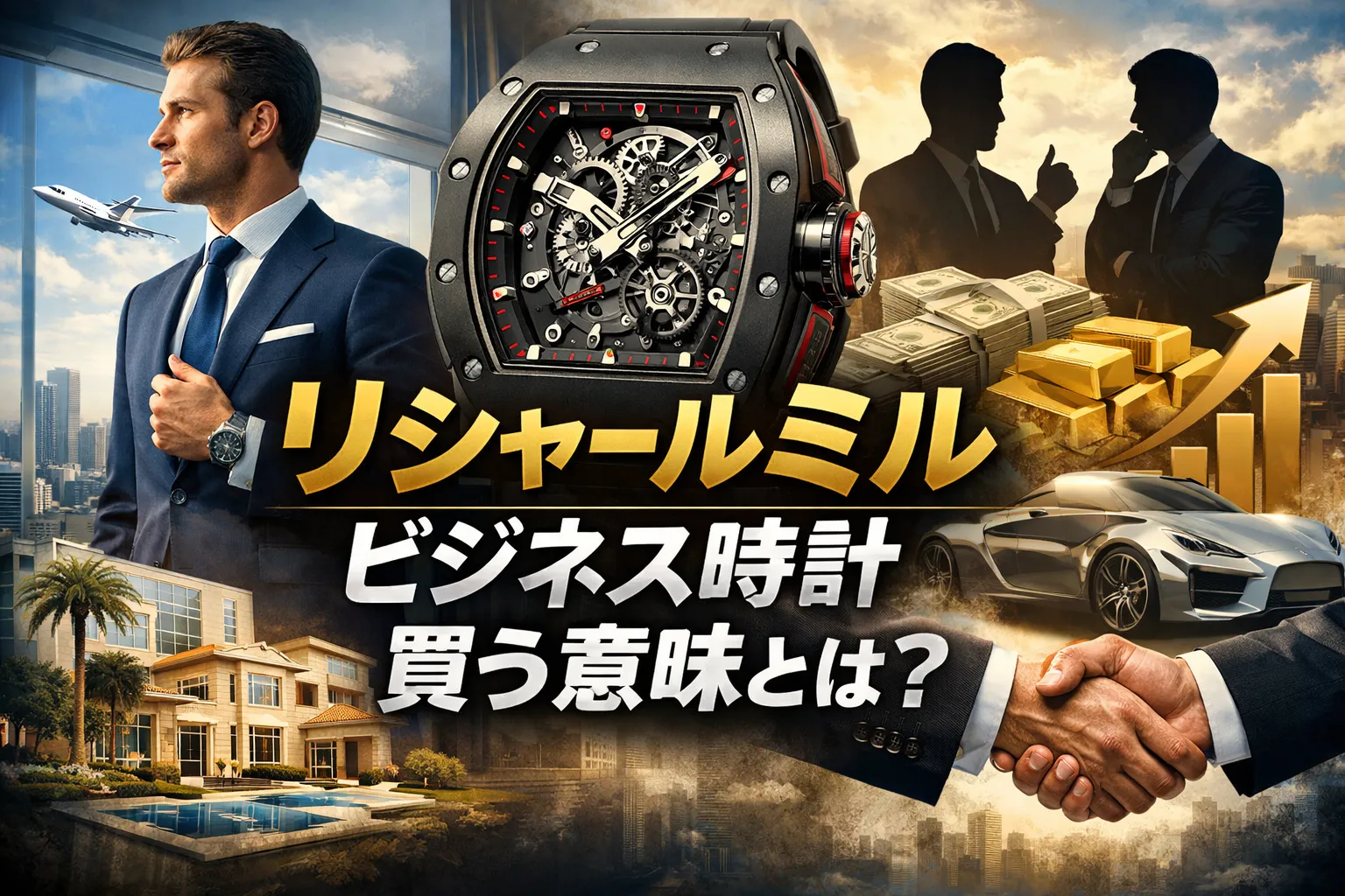 リシャールミル ビジネス時計 買う意味とは？ 成功者が選ぶ理由と、向いている人・向いていない人を“判断できる形”で解説