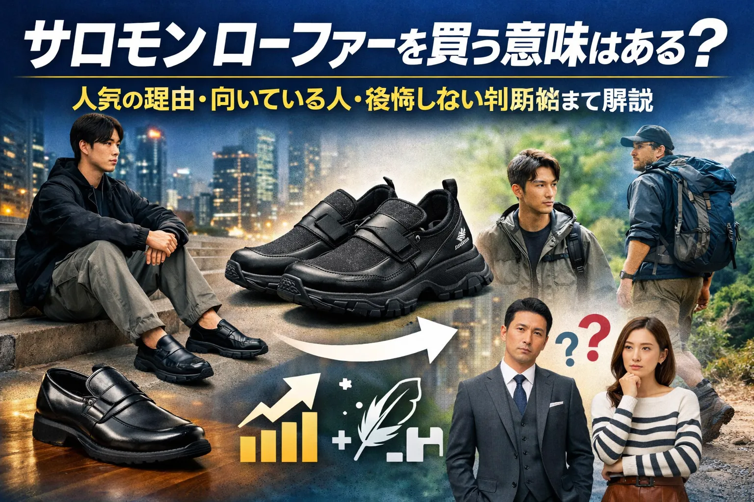 サロモン ローファーを買う意味はある？ 人気の理由・向いている人・後悔しない判断軸まで解説
