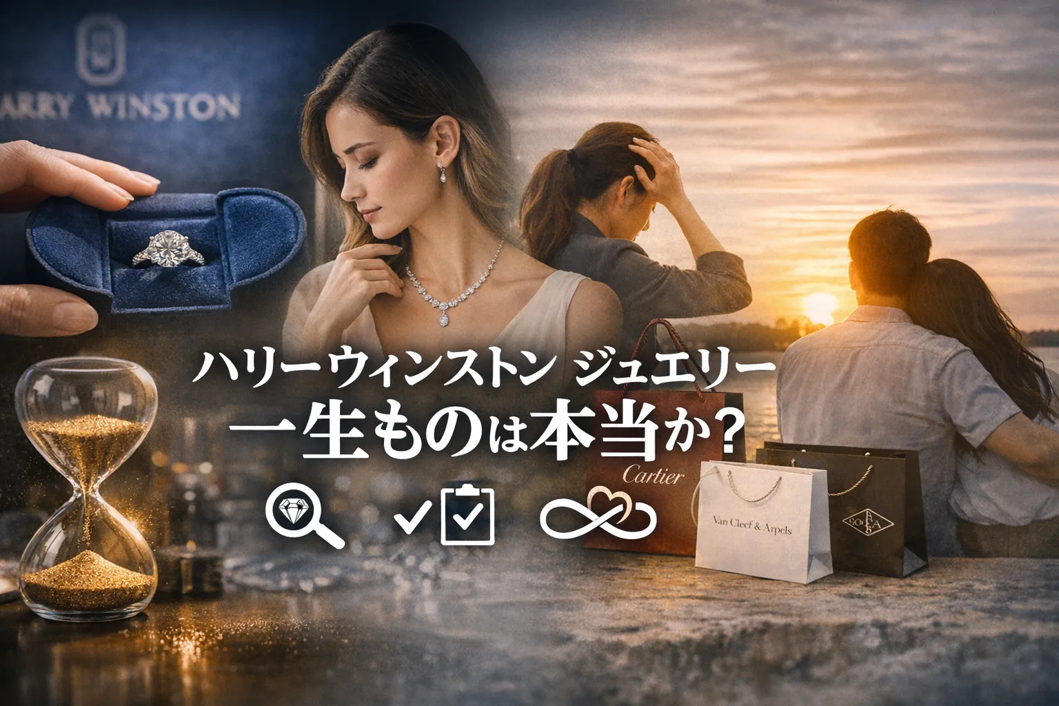 ハリーウィンストン ジュエリー 一生ものは本当か。 買う意味・後悔しない判断基準・長く愛せる人の条件を考える