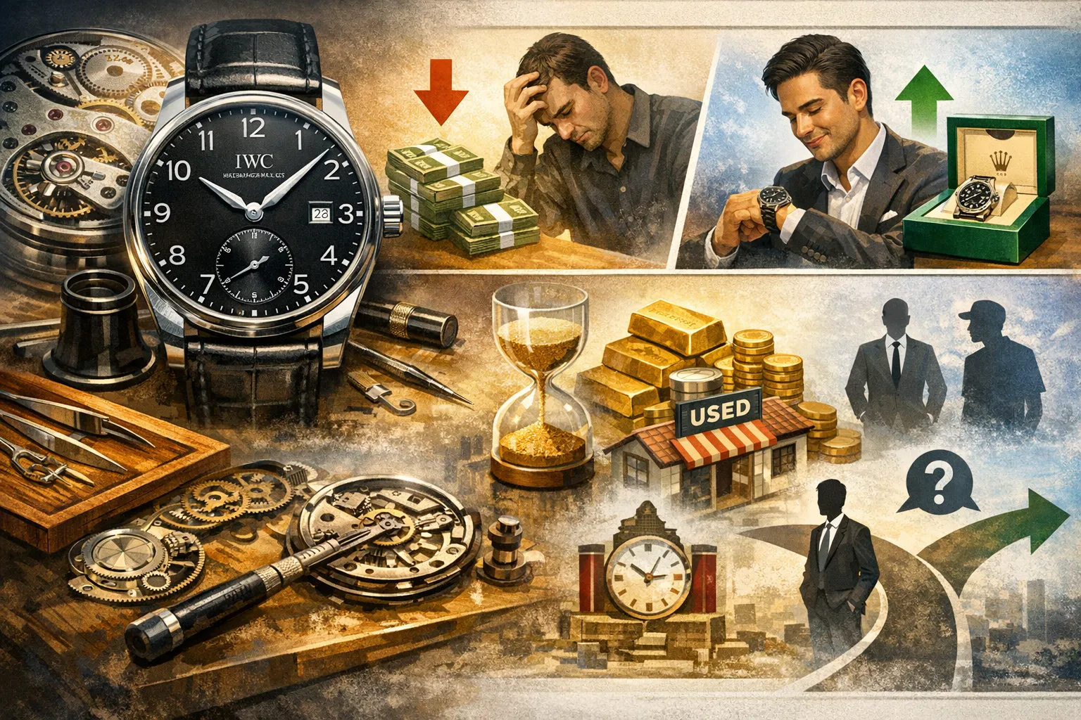 IWCの機械式時計は一生使えるのか？高いのに後悔する人の共通点と、後悔しない選び方・ロレックスとの違いまで本音で解説