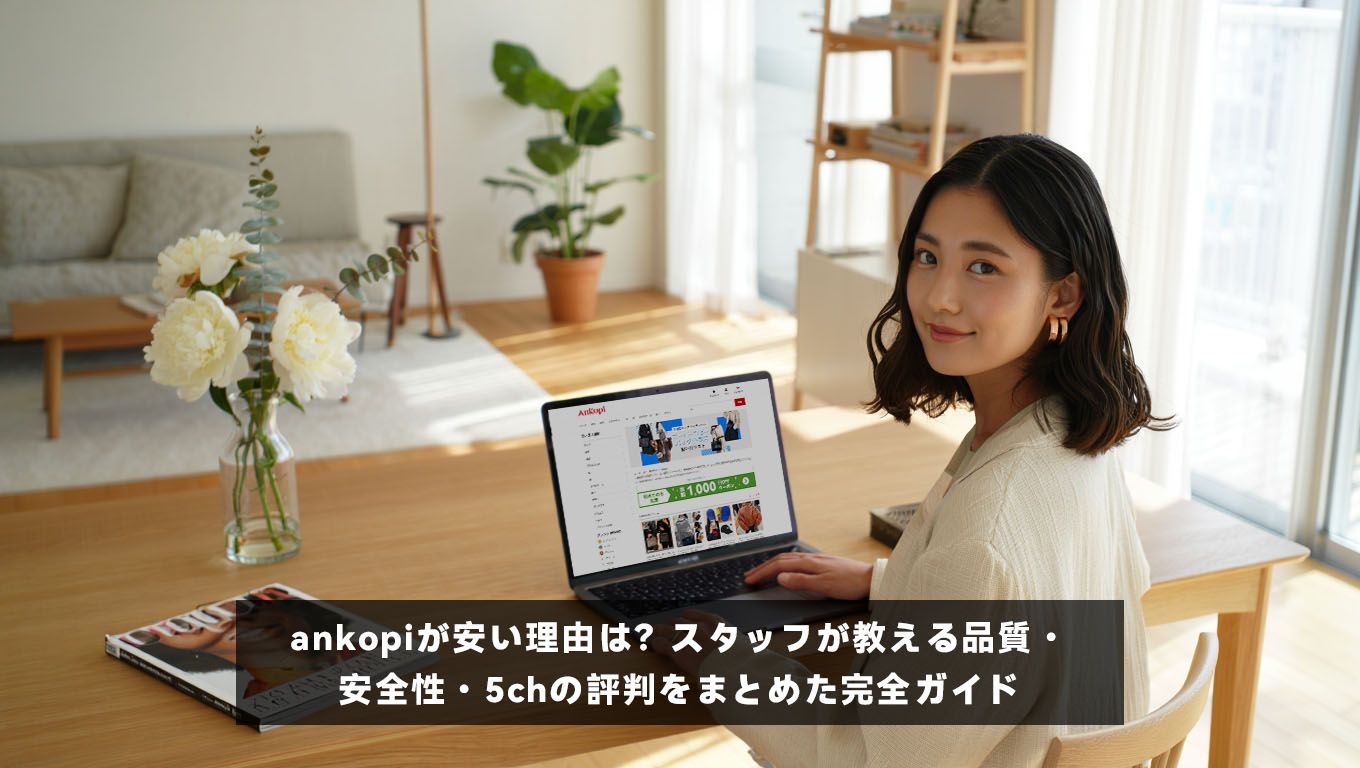 ankopiが安い理由は？スタッフが教える品質・安全性・5chの評判をまとめた完全ガイド