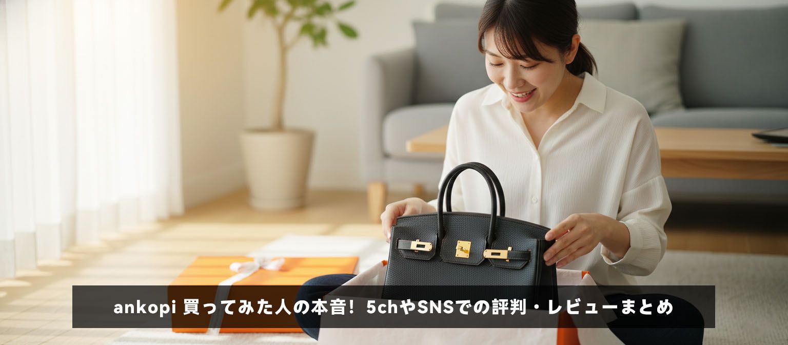 ankopiで実際に買ってみた日本のユーザーによる届いた商品の開封レビュー