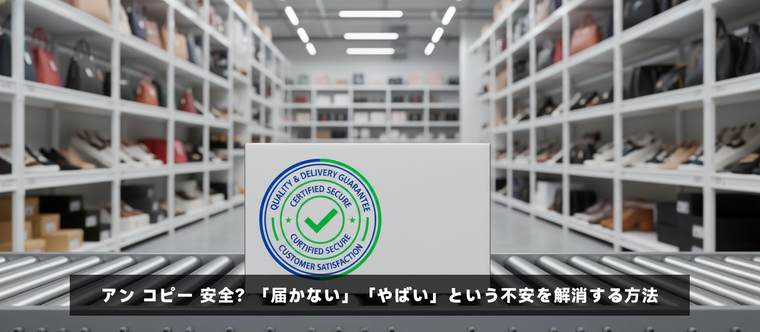 再送保証と品質検査で安全性を確保するアンコピーの配送パッケージ