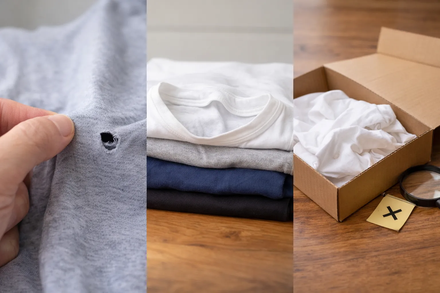 何もしてないのにTシャツが壊れたのはなぜ？ 原因・よくある見落とし・不良品の見分け方まで徹底解説