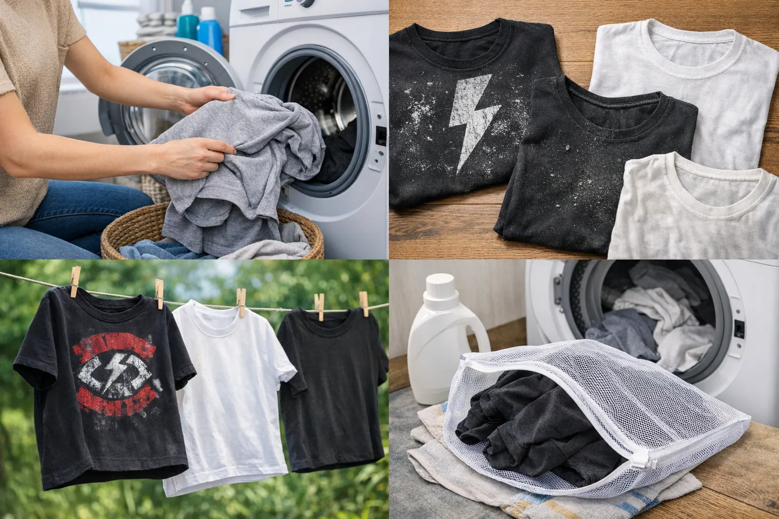Tシャツは裏返して洗うべき？ 理由・メリット・裏返さない場合のデメリット・ プリントや色落ちを防ぐ正しい洗濯方法を完全解説