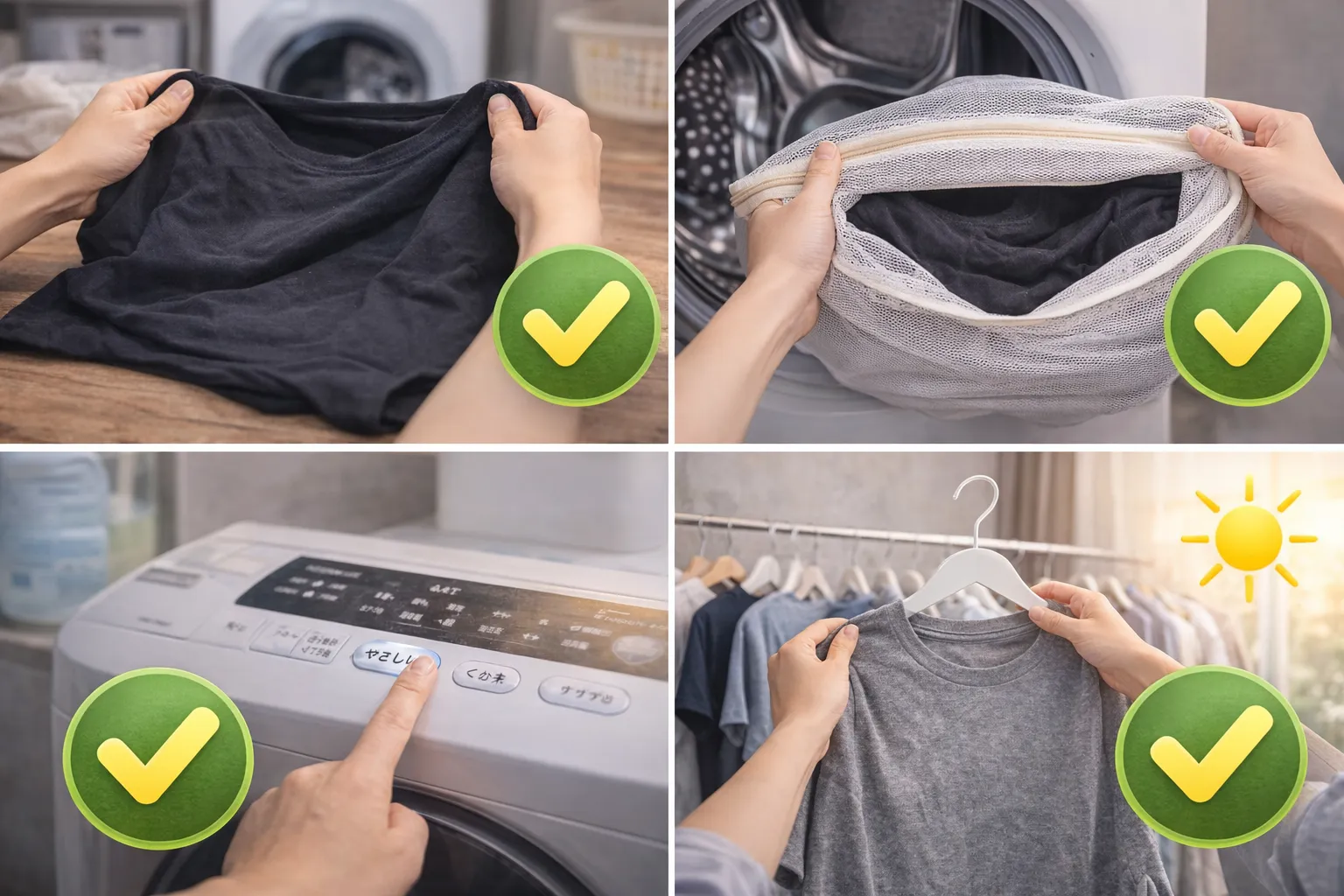 6. Tシャツを傷めにくい正しい洗濯手順.webp