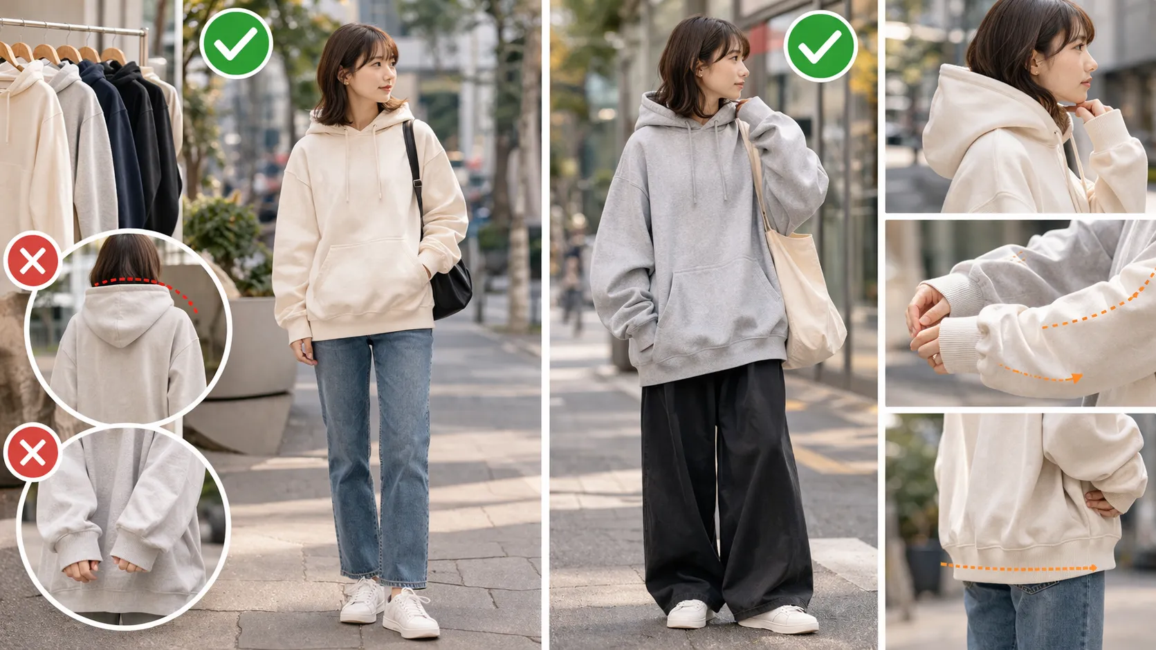 パーカー・スウェットのサイズ感｜160cmならM？L？.webp