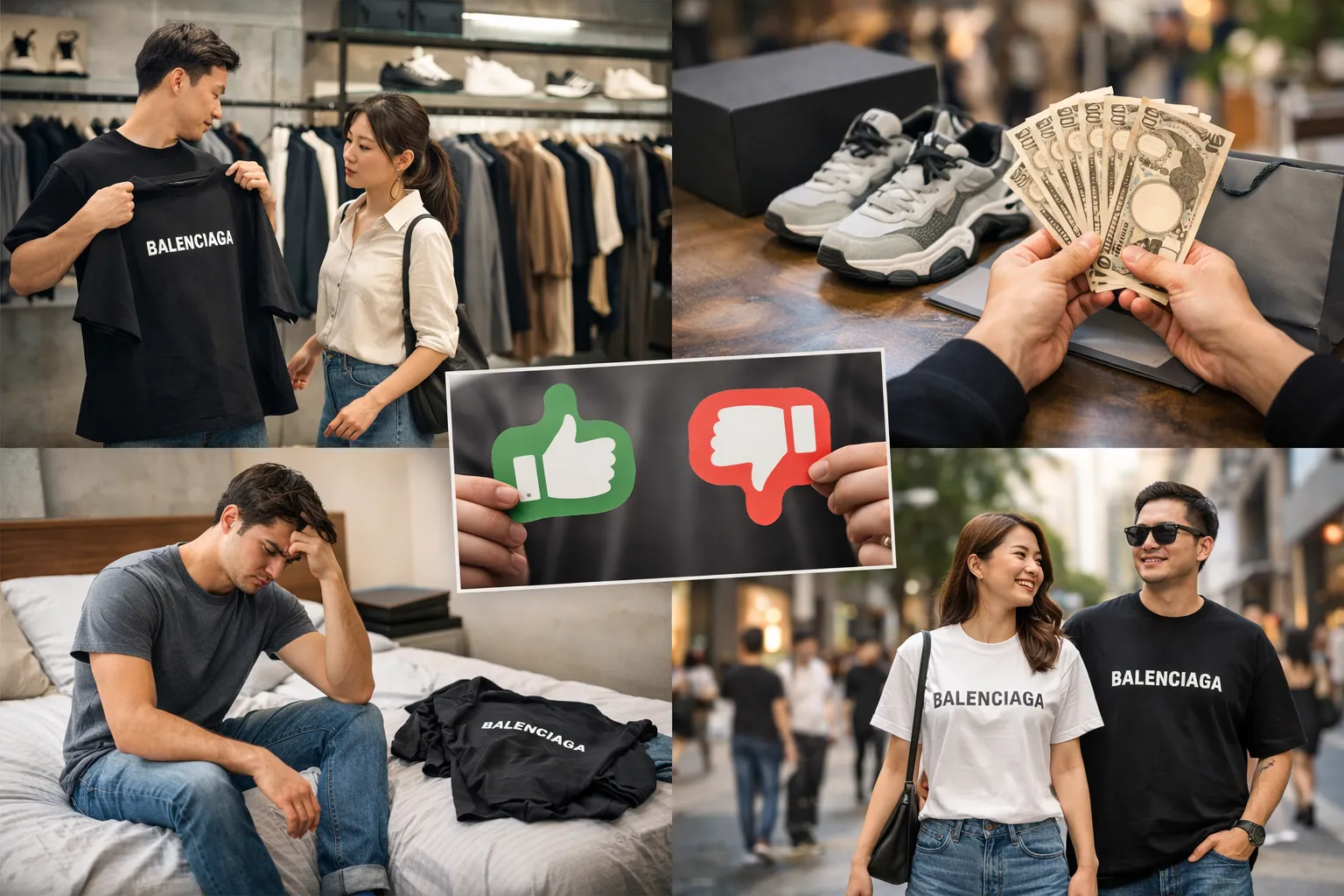 バレンシアガ Tシャツを買う意味はある？｜高い理由・恥ずかしいと感じる心理・後悔する人の特徴・満足する人の共通点・自然に着られるかの判断基準まで完全整理